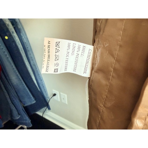 REPORTAGE REA Women's Brown Faux Suede Belted Jacket Size M new with tags - Picture 12 of 12